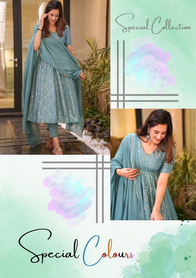 DC 2051 Designer Dupatta With Kurtis Catalog